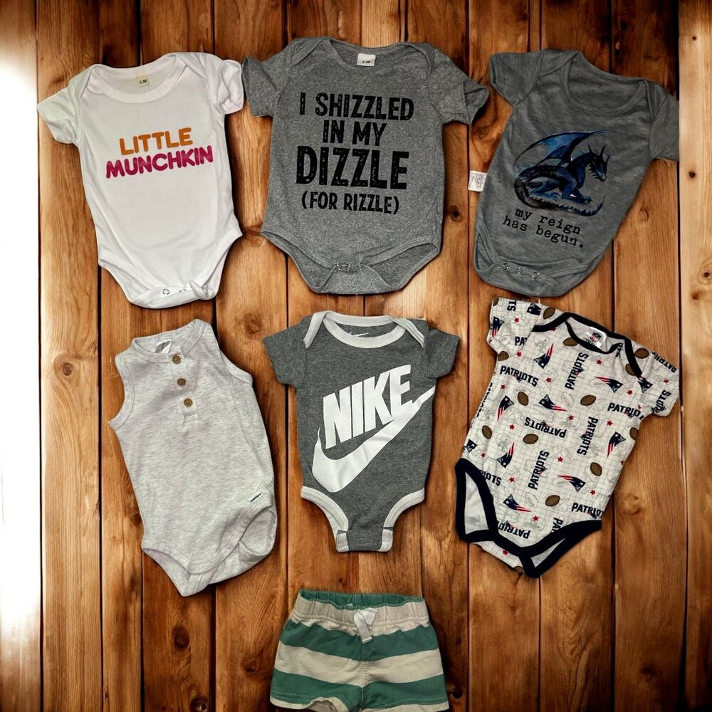 Little Man Bundle – 7-Piece Set (Size 0-3 Months)